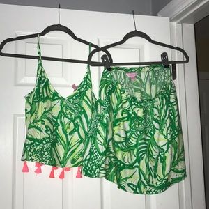 LILLY PULITZER TWO PIECE TANK&SKORT🦄💜SALE💜🦄